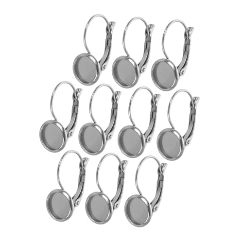 ARTIBETTER 10 Stück Edelstahl Ohrhaken mit Anhänger Rohlingen für Ohrring Basteln DIY Schmuckzubehör Vielseitig Verwendbar für Ohrstecker Ersatz und Schmuckherstellung ARTIBETTER 10 Stück Edelstahl Ohrhaken mit Anhänger Rohlingen für Ohrring Basteln DIY Schmuckzubehör Vielseitig Verwendbar für Ohrstecker Ersatz und Schmuckherstellung von Artibetter