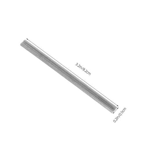 ARTIBETTER 10 Stück Elektrische Planerklinge Holzhöftermesserersatz Elektrisches Hobelmesser Ersatzklinge Aus Holzhäen Handplanteile Hobel Schneidende Klinge Hobelklingen -teile Stahl Silber von Artibetter