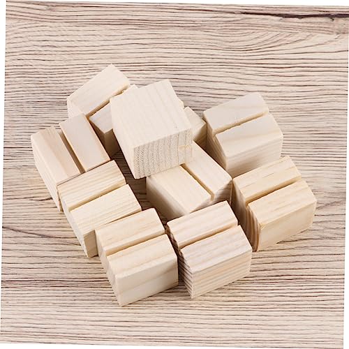 ARTIBETTER 10 Stück Holz Fotohalter mit Stabilem Sockel Rustikaler und Kartenhalter für Tischdekoration als Gastkartenhalter für Hochzeiten Partys und Büroorganisation ARTIBETTER 10 Stück Holz Fotohalter mit Stabilem Sockel Rustikaler und Kartenhalter für Tischdekoration als Gastkartenhalter für Hochzeiten Partys und Büroorganisation von Artibetter