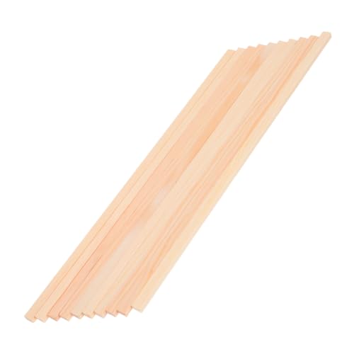 ARTIBETTER 10 Stück Holzdübel Modellbau Leisten Für Flugzeuge Und Schiffe Modellbau Dübel Zum Selberbasteln Holzstäbe Anfänger Und Profis von Artibetter
