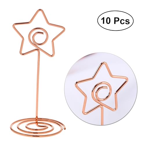 ARTIBETTER 10 Stück Kartenhalter Metall Foto Clips Menü Clips Party Clips Tischnummernhalter Büroklammern Fotohalter Golden ARTIBETTER 10 Stück Kartenhalter Metall Foto Clips Menü Clips Party Clips Tischnummernhalter Büroklammern Fotohalter Golden von Artibetter