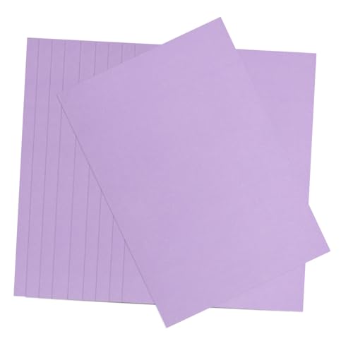 ARTIBETTER 10 Stück Kartenvorrat farbiges Papier Karton aus farbigem Papier Schrottbuchpapier farbige Pappe Farbpapier Karton Weihnachten weihnachtskarton Kartonpapier Violett von Artibetter