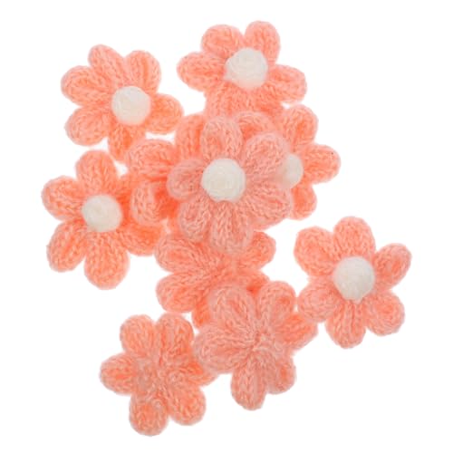 ARTIBETTER 10 Stück Kleiner Blumenbeet Gestickte Aufnäher Nähen Flicken Für Bekleidung Maschine Flora Patch Stoffblumen Blumen- Verzierungen Für Das Handwerk Bestickt Flecken Häkeln Garn Rosa von Artibetter