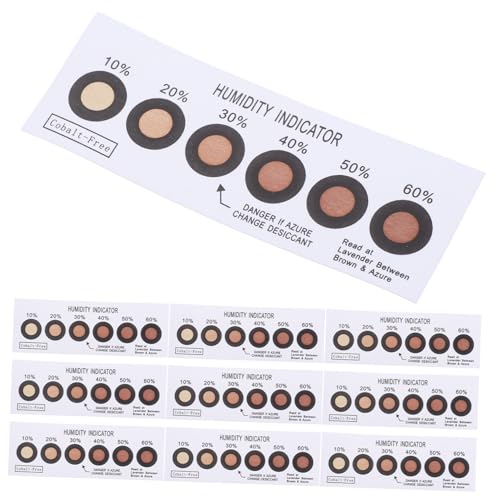 ARTIBETTER 10 Stück Kleines Feuchtigkeitsmesskarten Smd technologie Pcb kompatibel Farbwechselnder Luftfeuchtigkeitsindikator von Blau zu Präzise Messung für den privaten ARTIBETTER 10 Stück Kleines Feuchtigkeitsmesskarten Smd technologie Pcb kompatibel Farbwechselnder Luftfeuchtigkeitsindikator von Blau zu Präzise Messung für den privaten von Artibetter