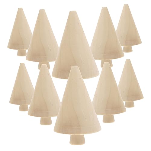 ARTIBETTER 10 Stück Mini Holzbaum Dekorationen Unlackierte Bastelbäume für DIY Projekte als Tischdeko Gartenornamente und Mikrolandschaftsdekoration ARTIBETTER 10 Stück Mini Holzbaum Dekorationen Unlackierte Bastelbäume für DIY Projekte als Tischdeko Gartenornamente und Mikrolandschaftsdekoration von Artibetter