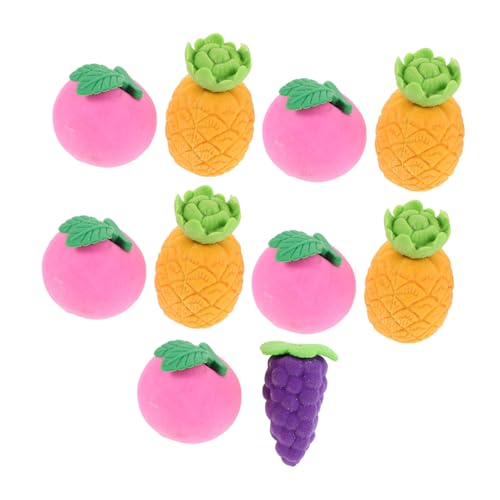 ARTIBETTER 10 Stück Obst Radiergummis Mit Fruchtmuster Kawaii Briefpapier Lebensmittel Radiergummis Auseinanderziehbare Für Lustige Kinderspielzeug ARTIBETTER 10 Stück Obst Radiergummis Mit Fruchtmuster Kawaii Briefpapier Lebensmittel Radiergummis Auseinanderziehbare Für Lustige Kinderspielzeug von Artibetter
