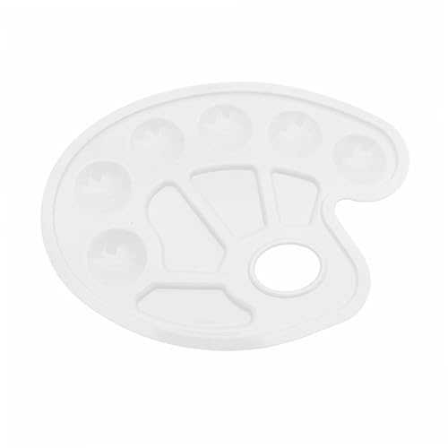 ARTIBETTER 10 Stück Palette Farbtablett Malen Farbwannen Wasser Tabletts Farbmischer Weiß ARTIBETTER 10 Stück Palette Farbtablett Malen Farbwannen Wasser Tabletts Farbmischer Weiß von Artibetter