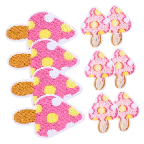 ARTIBETTER 10 Stück Pilz Aufnäher Hemd Aufnäher Pilz Applikationen Für Kleidung Zum Aufnähen Von Abzeichen Pilz Aufnäher Dekorative Aufnäher Bastel Applikationen Aus Polyester ARTIBETTER 10 Stück Pilz Aufnäher Hemd Aufnäher Pilz Applikationen Für Kleidung Zum Aufnähen Von Abzeichen Pilz Aufnäher Dekorative Aufnäher Bastel Applikationen Aus Polyester von Artibetter