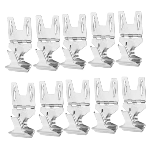 ARTIBETTER 10 Stück Preisschildhalter Clips Rostfrei Langlebig mit Drehbarem Etikettenhalter für Supermarkt Bäckerei Regal Warenpräsentation Vielseitig Einsetzbar von Artibetter