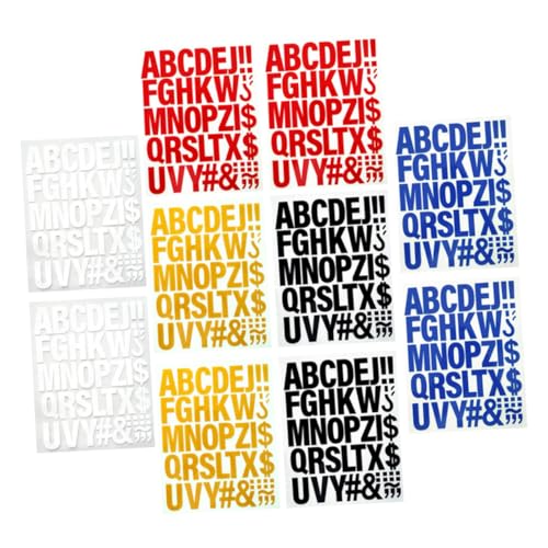ARTIBETTER 10 Stück Teiliges Bügelbuchstaben Aufbügeln Kleidung Vielseitige Kreative Alphabet-aufnäher in Fünf Farben Einfach Anzuwenden für DIY Textilien Taschen Hüte Individuelle Veredelung ARTIBETTER 10 Stück Teiliges Bügelbuchstaben Aufbügeln Kleidung Vielseitige Kreative Alphabet-aufnäher in Fünf Farben Einfach Anzuwenden für DIY Textilien Taschen Hüte Individuelle Veredelung von Artibetter