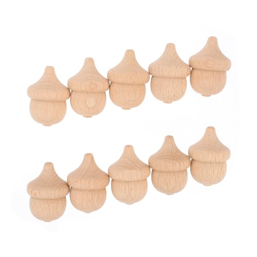 ARTIBETTER 10 Stück Teiliges DIY Holz Nuss Bastelset Handbemalt Naturbelassen zum Bemalen für Kunstprojekte Kreativspielzeug Geschenkidee für Mädchen und Jungen ARTIBETTER 10 Stück Teiliges DIY Holz Nuss Bastelset Handbemalt Naturbelassen zum Bemalen für Kunstprojekte Kreativspielzeug Geschenkidee für Mädchen und Jungen von Artibetter