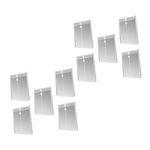 ARTIBETTER 10 Stück Teiliges Dokumentenmappe Transparent Tragbar für Büro und Schule zur Organisation von Unterlagen Quittungen und Banknoten ARTIBETTER 10 Stück Teiliges Dokumentenmappe Transparent Tragbar für Büro und Schule zur Organisation von Unterlagen Quittungen und Banknoten von Artibetter