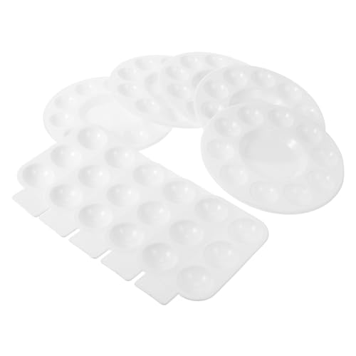 ARTIBETTER 10 Stück Teiliges Kunst Malpalette für Acrylfarben Pigmenttrays für Erwachsene Leicht zu Reinigen und Platzsparend für Schulprojekte und Bastelarbeiten ARTIBETTER 10 Stück Teiliges Kunst Malpalette für Acrylfarben Pigmenttrays für Erwachsene Leicht zu Reinigen und Platzsparend für Schulprojekte und Bastelarbeiten von Artibetter