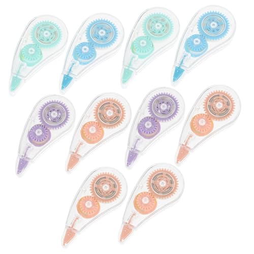 ARTIBETTER 10 Stück Teiliges Mini Korrekturband Schreibband für Schüler Schnelltrocknend Ergonomisch für Schule Büro Zuhause Praktische Fehlerkorrektur und Sofortiges Überschreiben ARTIBETTER 10 Stück Teiliges Mini Korrekturband Schreibband für Schüler Schnelltrocknend Ergonomisch für Schule Büro Zuhause Praktische Fehlerkorrektur und Sofortiges Überschreiben von Artibetter