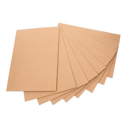 ARTIBETTER 10 Stück Teiliges Papier Dateiordner aus Braunem Kraftpapier Einfacher Einlagiger Dokumentenorganizer Robuster Langlebiger Papier organizer für Büro Schule und Zuhause von Artibetter