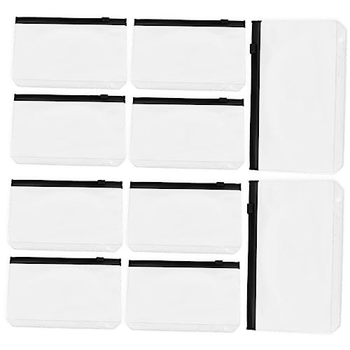 ARTIBETTER 10 Stück Teiliges Reißverschluss Organizer Taschen für Notizbücher PVC Hüllen für Belege Dokumente und Kleine Utensilien Fächer für Einfaches Organisieren und Zugriff ARTIBETTER 10 Stück Teiliges Reißverschluss Organizer Taschen für Notizbücher PVC Hüllen für Belege Dokumente und Kleine Utensilien Fächer für Einfaches Organisieren und Zugriff von Artibetter