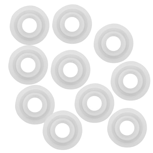ARTIBETTER 10 Stück Teiliges Silikon Ringform Halbzylindrisch DIY Schmuck Gießform Praktisch Ohne Kleben Anfängerfreundlich Für Anhänger Charm und Ohrringe ARTIBETTER 10 Stück Teiliges Silikon Ringform Halbzylindrisch DIY Schmuck Gießform Praktisch Ohne Kleben Anfängerfreundlich Für Anhänger Charm und Ohrringe von Artibetter