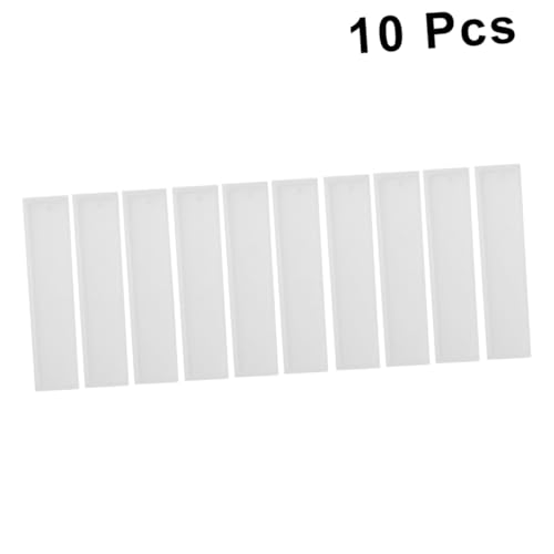 ARTIBETTER 10 Stück Teiliges Silikon bookmark gießform für DIY Lesezeichen und Anhänger Transparent Flexibel Wiederverwendbar Inklusive für Schlüsselanhänger Schmuck und Geschenkideen ARTIBETTER 10 Stück Teiliges Silikon bookmark gießform für DIY Lesezeichen und Anhänger Transparent Flexibel Wiederverwendbar Inklusive für Schlüsselanhänger Schmuck und Geschenkideen von Artibetter