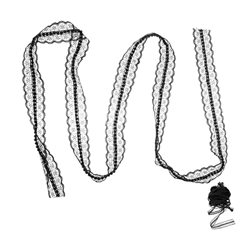 ARTIBETTER 10 Stück Teiliges Spitzenband für Diy Elastisches Spitzenband für Bekleidungsdeko Handwerksmaterial Schwarz für Accessoires und Kreative Projekte ARTIBETTER 10 Stück Teiliges Spitzenband für Diy Elastisches Spitzenband für Bekleidungsdeko Handwerksmaterial Schwarz für Accessoires und Kreative Projekte von Artibetter