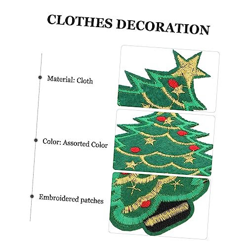 ARTIBETTER 10 Stück Teiliges Weihnachtsbaum Stickerei Aufnäher Farbintensive Formstabile Patches Umweltfreundlich Vielseitig für Kleidung DIY Bastelprojekte und Festliche Dekoration ARTIBETTER 10 Stück Teiliges Weihnachtsbaum Stickerei Aufnäher Farbintensive Formstabile Patches Umweltfreundlich Vielseitig für Kleidung DIY Bastelprojekte und Festliche Dekoration von Artibetter