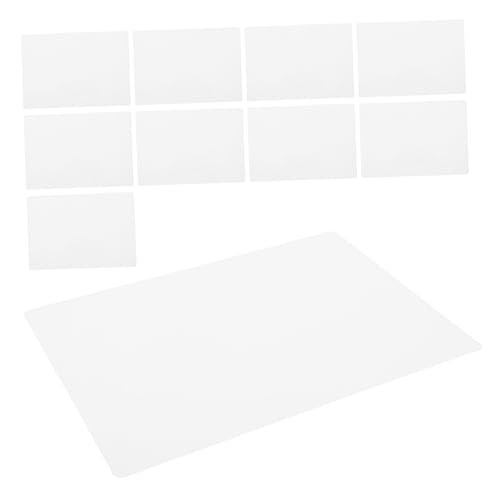 ARTIBETTER 10 Stück Teiliges Wiederbeschreibbarer PVC Whiteboards Langlebig und Formstabil Hochsichtbar für Preisanzeigen und Werbung in Supermärkten Bäckereien und Einzelhandel Einfach zu ARTIBETTER 10 Stück Teiliges Wiederbeschreibbarer PVC Whiteboards Langlebig und Formstabil Hochsichtbar für Preisanzeigen und Werbung in Supermärkten Bäckereien und Einzelhandel Einfach zu von Artibetter