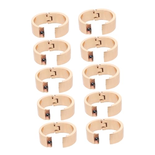 ARTIBETTER 10 Stück Tischkalender-bindungskreis Flash-karte Klingelt Kreisclips Ordnerringe Ringe Für Karteikarten Kleine Binderinge Karteikartenring Bücherringe Ringklemme Zinklegierung von Artibetter