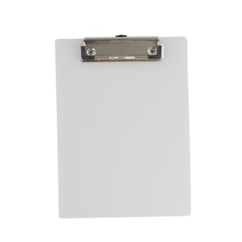ARTIBETTER 10 Stück Transparent Klemmbrett mit Metallclip Schreibplatte für Büro Schule und College Ergonomisches Design für Einfache Handhabung und Dokumentenorganisation von Artibetter