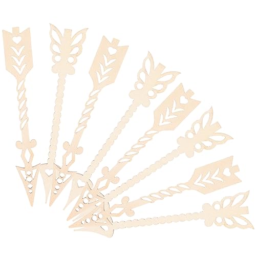ARTIBETTER 10 Stück Unfertige Holzpfeil Ausschnitte Diy Holzscheiben Holzschablonen für Bastelarbeiten und Dekorationen ARTIBETTER 10 Stück Unfertige Holzpfeil Ausschnitte Diy Holzscheiben Holzschablonen für Bastelarbeiten und Dekorationen von Artibetter