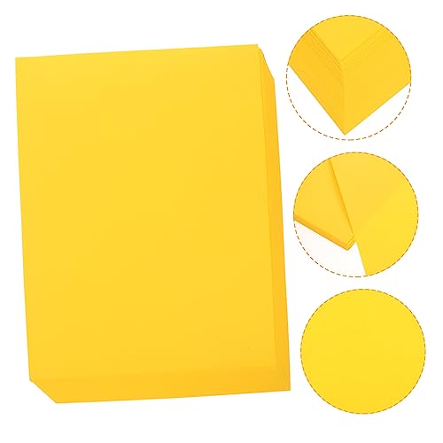 ARTIBETTER 100 Blatt DIY für farbige Papier Farben Kunsthandwerk Regenbogen Pastell Druckerpapier farbiges Papier Papierhandwerk Origami -Papiere Farbdruckpapier Kunstpapier Golden von Artibetter