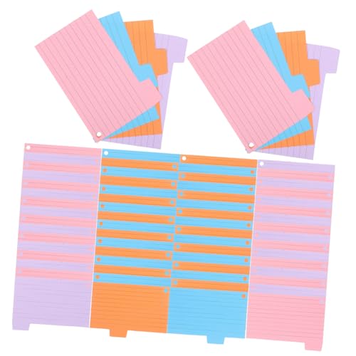 ARTIBETTER 100 Blatt Indexnotizen Mini-Notizblöcke gefüttert Notizbilder Unterlage Memoboard Notizblock zu machen Lernbedarf praktische Notizblöcke Schreibtisch Notizblock Papier von Artibetter