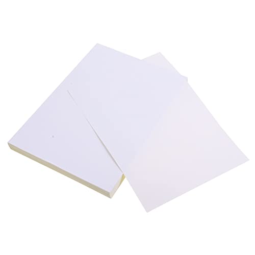 ARTIBETTER 100 Blatt Leeres Fotopapier Druckbar Kleine Etikettenaufkleber Aufkleberpapier Scrapbook-aufkleber Pads Leere Papiere Aufkleber Aus Papier Druckerpapier Weiß ARTIBETTER 100 Blatt Leeres Fotopapier Druckbar Kleine Etikettenaufkleber Aufkleberpapier Scrapbook-aufkleber Pads Leere Papiere Aufkleber Aus Papier Druckerpapier Weiß von Artibetter