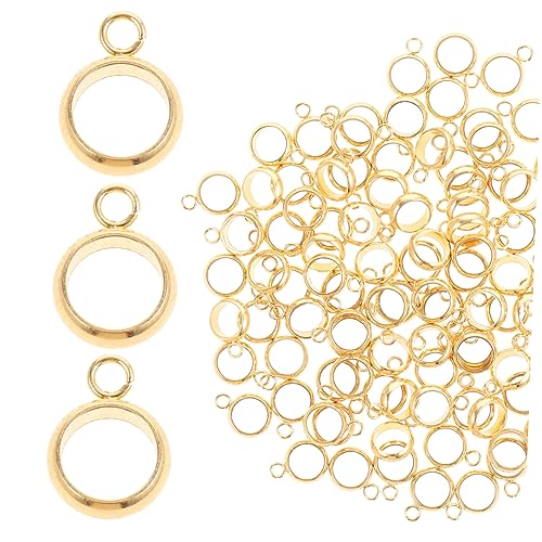 ARTIBETTER 100 Stück DIY Schmuckherstellung Erkenntnisse Perle Für Mit DIY Schmuckzubehör Schmuckherstellung DIY Erkenntnisse Edelstahl Golden ARTIBETTER 100 Stück DIY Schmuckherstellung Erkenntnisse Perle Für Mit DIY Schmuckzubehör Schmuckherstellung DIY Erkenntnisse Edelstahl Golden von Artibetter