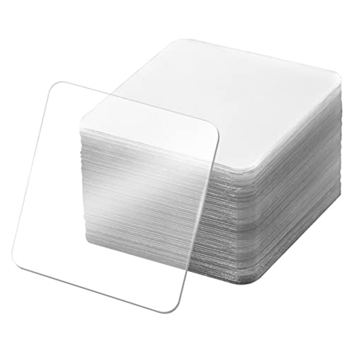 ARTIBETTER 100 Stück Doppelseitiges Klebeband Transparentes Nano Tape für Wandmontage Spurlos Ablösbar für Fotos Poster Teppiche und Einfach zu Verwenden ohne Bohren von Artibetter