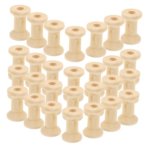 ARTIBETTER 100 Stück Holzspulen Zum Basteln Retro Unlackierte Holzgarnspulen Garnspulen Leere Spulen Leere Garnspulen Holzspule Leere Holzspule Kiefernholz ARTIBETTER 100 Stück Holzspulen Zum Basteln Retro Unlackierte Holzgarnspulen Garnspulen Leere Spulen Leere Garnspulen Holzspule Leere Holzspule Kiefernholz von Artibetter
