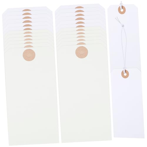 ARTIBETTER 100 Stück Kofferanhänger leer Hang -Tags Blanko-Labeling-Tags Kordeletiketten-Tags Krawattenanhänger Inventar -Tags Kennzeichnungsetiketten Versandschilds Papier ARTIBETTER 100 Stück Kofferanhänger leer Hang -Tags Blanko-Labeling-Tags Kordeletiketten-Tags Krawattenanhänger Inventar -Tags Kennzeichnungsetiketten Versandschilds Papier von Artibetter