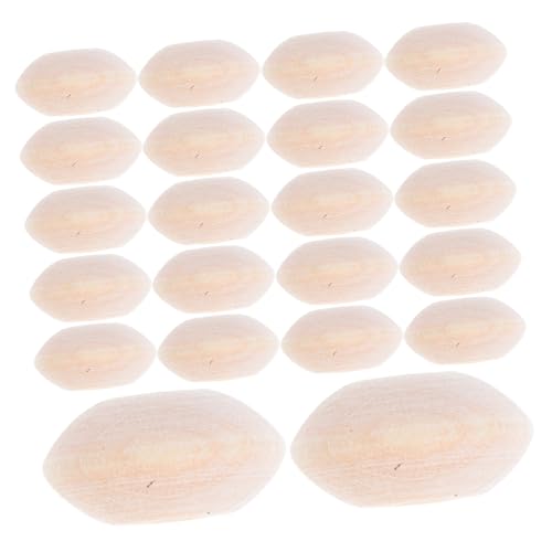 ARTIBETTER 100 Stück Naturbelassene Holz-perlen Flach Rund mit Handpolierte Rondelle Spacer Perlen für DIY Schmuckherstellung Halsketten und Armbänder von Artibetter
