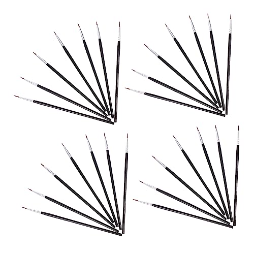 ARTIBETTER 100 Stück Nylon Detail Pinsel für Wasserfarben Öl Modell und Nagelkunst Präzise Malpinsel für Künstler Schule und Zuhause ARTIBETTER 100 Stück Nylon Detail Pinsel für Wasserfarben Öl Modell und Nagelkunst Präzise Malpinsel für Künstler Schule und Zuhause von Artibetter