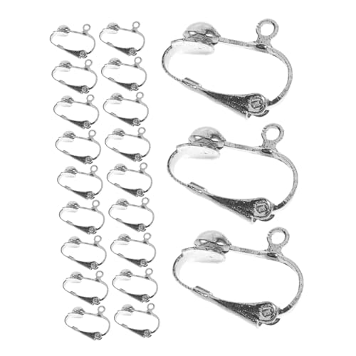 ARTIBETTER 100 Stück Ohrclipzubehör Clip-on-ohrring-konverter Clip-ohrring-konverter Ohrclips Für Nicht Durchstochene Ohren Clip Auf Der Rückseite Der Ohrringe Silver Kupfer ARTIBETTER 100 Stück Ohrclipzubehör Clip-on-ohrring-konverter Clip-ohrring-konverter Ohrclips Für Nicht Durchstochene Ohren Clip Auf Der Rückseite Der Ohrringe Silver Kupfer von Artibetter
