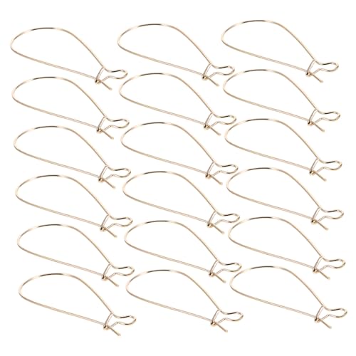 ARTIBETTER 100 Stück Ohrhaken -Ohrclip -Montage -Ohrringe Ohrringe machen Zubehör Material für Ohrschmuck handgefertigtes Ohrringmaterial Haken für DIY-Ohrring Eisen Golden ARTIBETTER 100 Stück Ohrhaken -Ohrclip -Montage -Ohrringe Ohrringe machen Zubehör Material für Ohrschmuck handgefertigtes Ohrringmaterial Haken für DIY-Ohrring Eisen Golden von Artibetter
