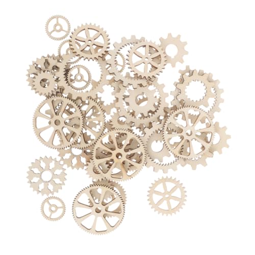 ARTIBETTER 100 Stück Puzzle Zahnrad Designhandwerk Aus Holz Unvollendete Holzverzierungen Fityle Holzrad Holzausschnitte, Holzzahnräder Ausrüstungsaufkleber Steampunk Holzräder Hölzern Beige ARTIBETTER 100 Stück Puzzle Zahnrad Designhandwerk Aus Holz Unvollendete Holzverzierungen Fityle Holzrad Holzausschnitte, Holzzahnräder Ausrüstungsaufkleber Steampunk Holzräder Hölzern Beige von Artibetter