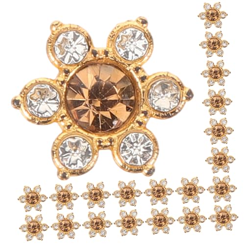 ARTIBETTER 100 Stück Rhinestone Blumenknöpfe DIY Nähknöpfe für Kleidung Taschen und Accessoires Glänzende Retro Stil Knöpfe Robustem Glasmaterial für Bastelprojekte ARTIBETTER 100 Stück Rhinestone Blumenknöpfe DIY Nähknöpfe für Kleidung Taschen und Accessoires Glänzende Retro Stil Knöpfe Robustem Glasmaterial für Bastelprojekte von Artibetter