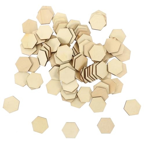 ARTIBETTER 100 Stück Sechseckige Holzscheiben Unbehandelte Holzplatten für DIY Umweltfreundliche Bastelmaterialien Kreative Holzstücke für Malerei und Dekoration für Bastelprojekte ARTIBETTER 100 Stück Sechseckige Holzscheiben Unbehandelte Holzplatten für DIY Umweltfreundliche Bastelmaterialien Kreative Holzstücke für Malerei und Dekoration für Bastelprojekte von Artibetter