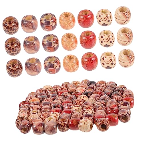 ARTIBETTER 100 Stück Teiliges Holzperlen für Dreadlocks und Haarzöpfe Leichte Glatte Holzkugeln für Makramee Schmuckherstellung und DIY Haaraccessoires Natürliche Robuste und Vielseitige ARTIBETTER 100 Stück Teiliges Holzperlen für Dreadlocks und Haarzöpfe Leichte Glatte Holzkugeln für Makramee Schmuckherstellung und DIY Haaraccessoires Natürliche Robuste und Vielseitige von Artibetter
