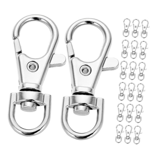 ARTIBETTER 100 Stück Teiliges Kleine Drehbare Karabinerverschlüsse aus Robustem Zinklegierung Metall Vielseitige Lobster Claw Clasps für Schlüsselanhänger Schmuck Taschen und DIY Zubehör ARTIBETTER 100 Stück Teiliges Kleine Drehbare Karabinerverschlüsse aus Robustem Zinklegierung Metall Vielseitige Lobster Claw Clasps für Schlüsselanhänger Schmuck Taschen und DIY Zubehör von Artibetter