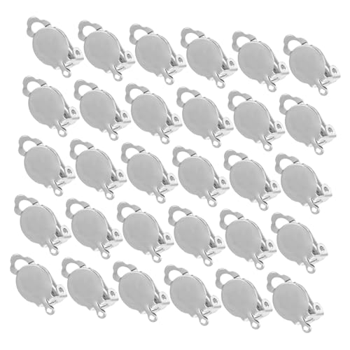 ARTIBETTER 100 Stück Teiliges Set Clip Ohrring Basen DIY Ohrclips ohne Löcher Einfache Damen Ohrschmuck Herstellung Langlebige Ohrclip Zubehör für Selbstgemachten Schmuck ARTIBETTER 100 Stück Teiliges Set Clip Ohrring Basen DIY Ohrclips ohne Löcher Einfache Damen Ohrschmuck Herstellung Langlebige Ohrclip Zubehör für Selbstgemachten Schmuck von Artibetter