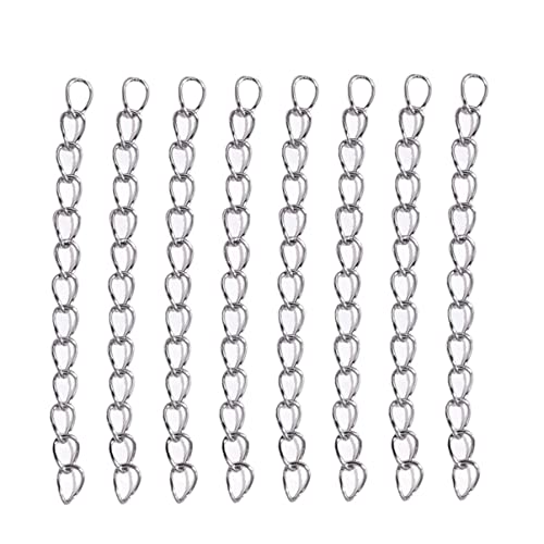 ARTIBETTER 100 Stück Verlängerungsketten Diy Schmuck Zubehör für und Armbänder Rostfrei und Hautfreundlich für Kreative Schmuckherstellung von Artibetter