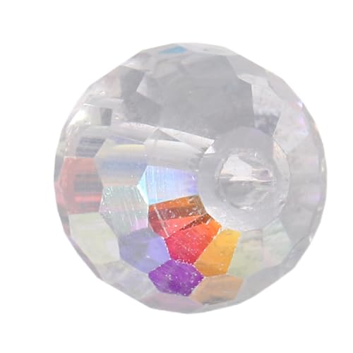 ARTIBETTER 100 Teiliges Schmuckherstellungsset Aus Glas Handgefertigte Lose Abstandsperlen Armbandperlen Glasperlen Klare Perlen Für Armbänder Halsketten Perlen Zur von Artibetter