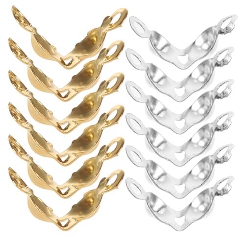 ARTIBETTER 1000 Stück Diy Schmuckzubehör mit Eisen Kettenverschluss und Clip Silber Gold für Armbänder und Langlebig und Vielseitig Einsetzbar von Artibetter