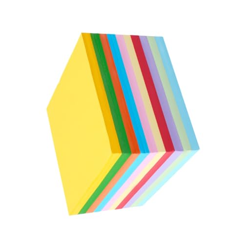 ARTIBETTER 1000 Stück Quadratisches Origami Papier Farben Faltpapier für Diy Bastelprojekte Farbiges Bastelpapier für Erwachsene um Kreative Formen zu Gestalten von Artibetter
