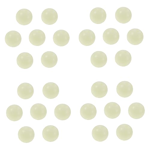 ARTIBETTER 100Stücke Luminöse Glasperlen für Armbänder Große DIY Schmuckperlen Bunten Farben Handwerksprojekte und für Familie von Artibetter